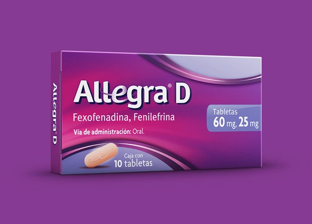Tomas del producto Allegra-D® 
